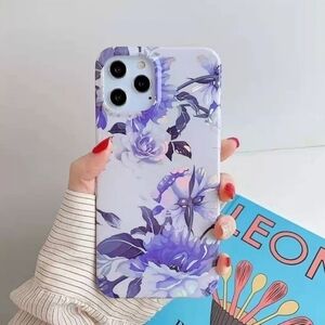 iPhone 11 Case floral iPhone 12 Pro Max Case Floral laser Holographic